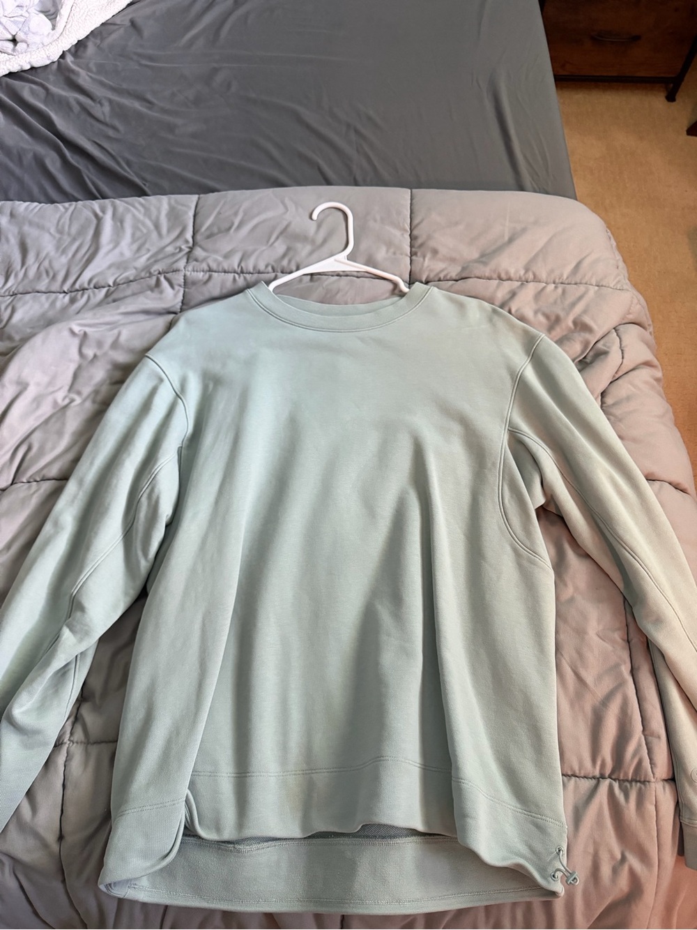 lululemon Men's Crewneck Sweatshirt in Pale Mint